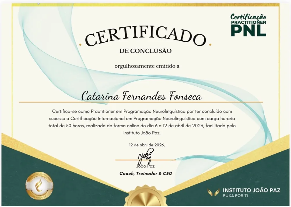 Practitioner em Programação Neurolinguística