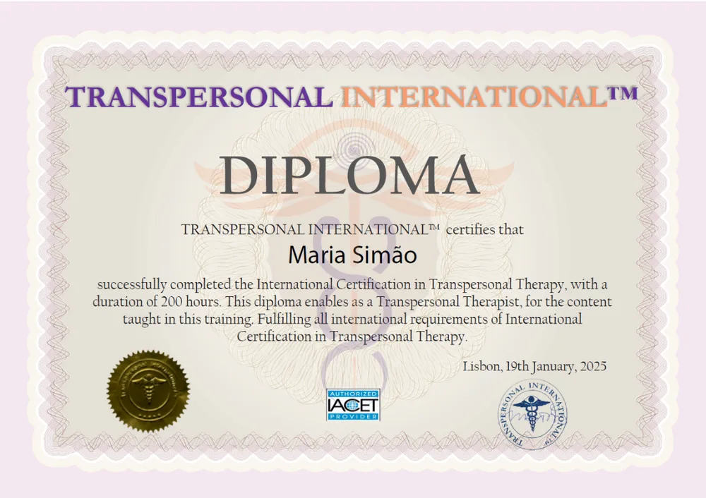 Certificação em terapia Transpessoal